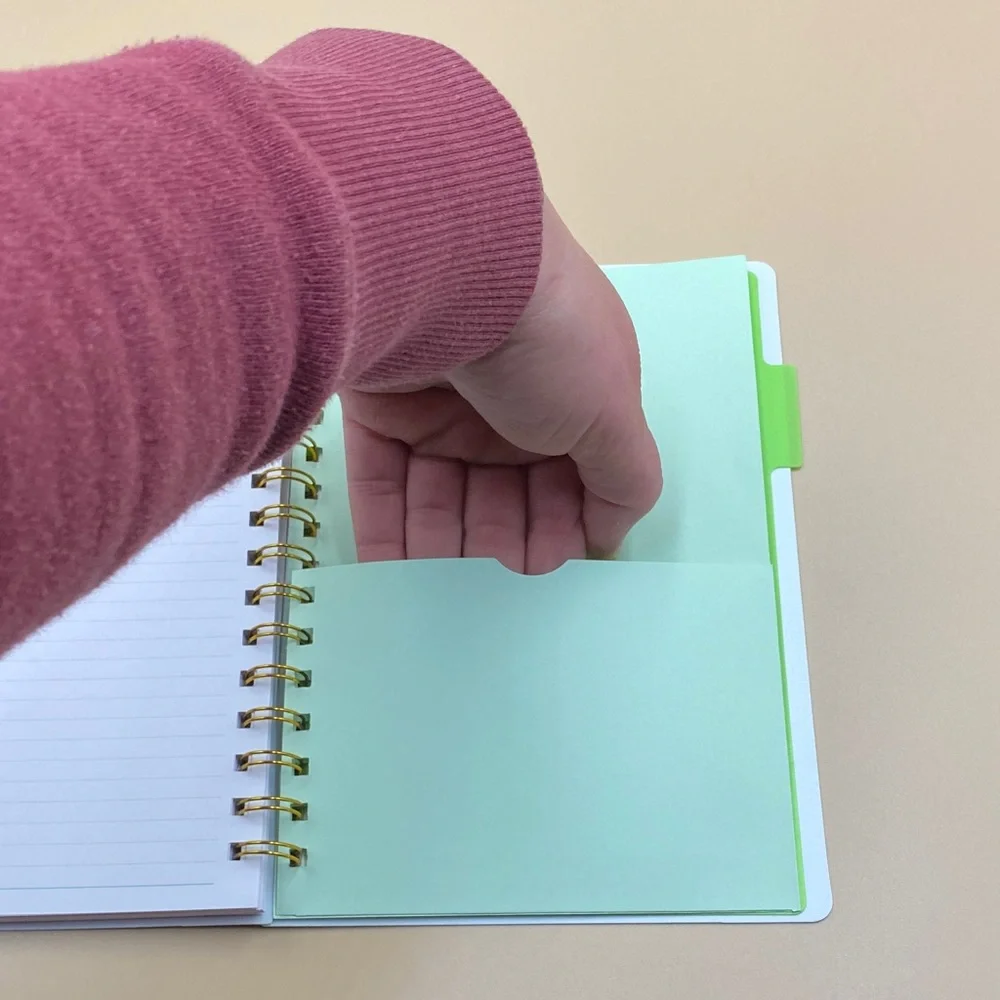 Green Gradient Weekly Planner undated